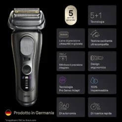 Rasoio elettrico Braun Serie 9 PRO+ wet & dry