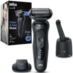 Rasoio elettrico Braun Series 5 52-N7200cc Wet&Dry con 6 accessori