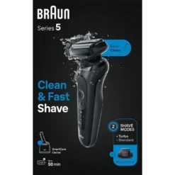 Rasoio elettrico Braun Series 5 52-N7200cc Wet&Dry con 6 accessori