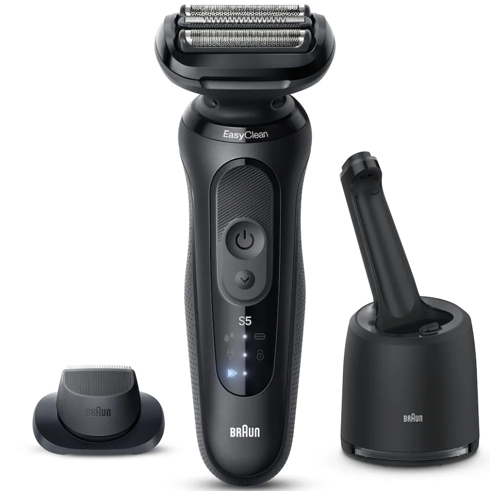 Rasoio elettrico Braun Series 5 52-N7200cc Wet&Dry con 6 accessori