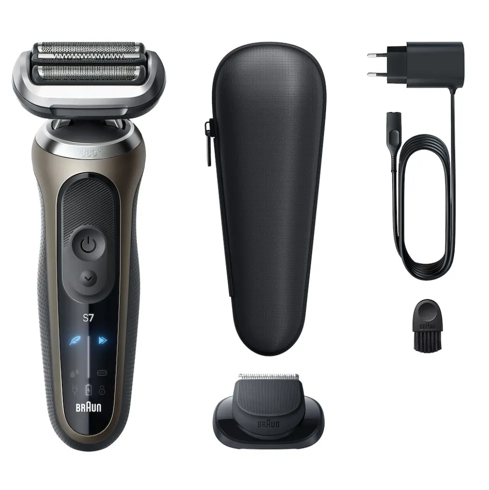 Rasoio elettrico Braun Series 7 72-C1200S con 360° SkinFlex