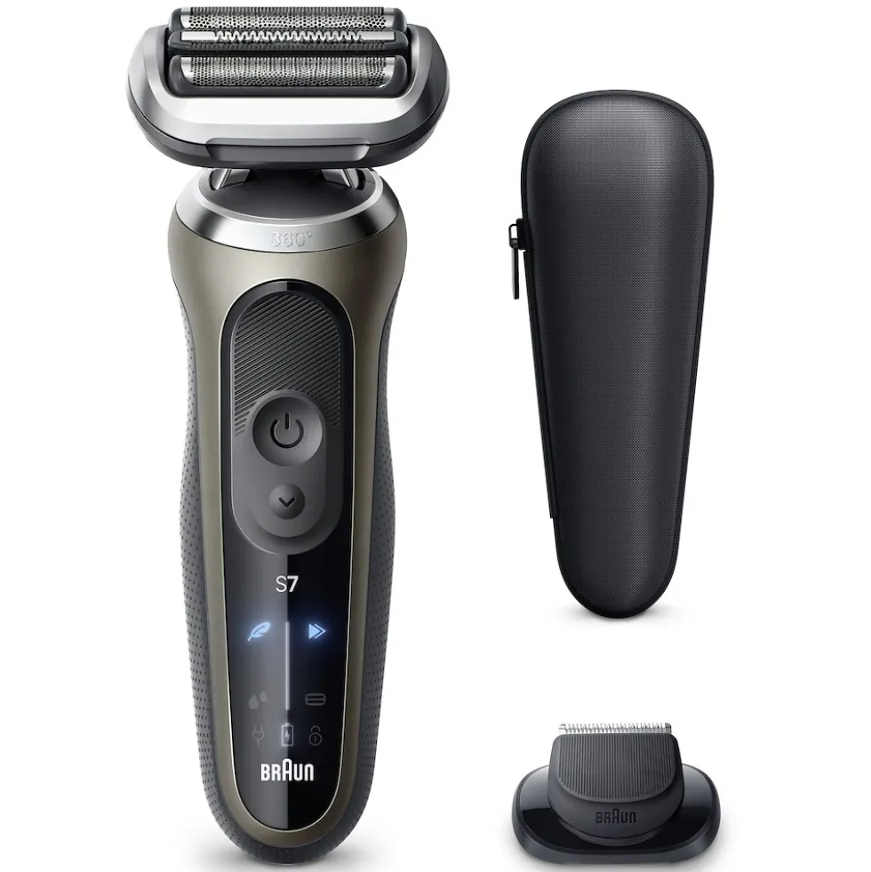 Rasoio elettrico Braun Series 7 72-C1200S con 360° SkinFlex