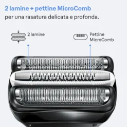 Rasoio elettrico BRAUN Series 3+ 3010BT ricaricabile wet&dry