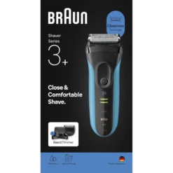 Rasoio elettrico BRAUN Series 3+ 3010BT ricaricabile wet&dry