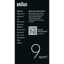 Rasoio elettrico Braun Series 9 Sport 9110S Wet&Dry