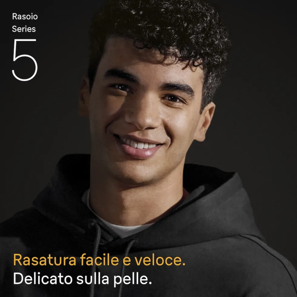 Rasoio elettrico Braun Series 5 52-N1200S per rasatura facile e veloce
