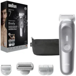Rasoio elettrico corpo Braun Series 7 BG7550 Wet&Dry con 100 min autonomia