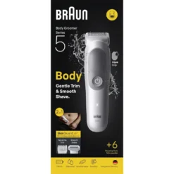Rasoio elettrico corpo Braun Series 5 BG5550 con 6 accessori