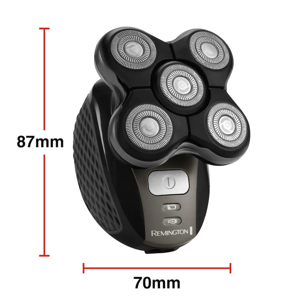 Rasoio per la testa Remington Balder™ Original XR7050 con 5 testine