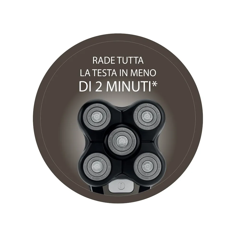 Rasoio per la testa Remington Balder™ Original XR7050 con 5 testine