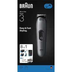 Regolabarba All-In-One Braun AIO3540 con 14 lunghezze