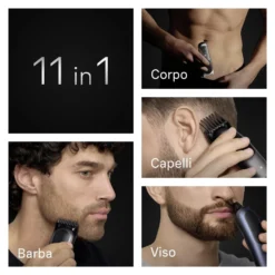 Regolabarba Braun AIO7540 SERIES 7 All in One 11in1 Blue e Black