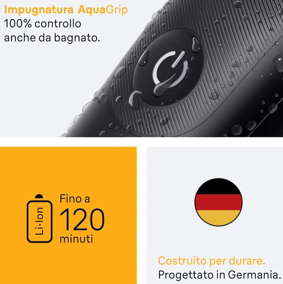 Regolabarba Braun All-in-One Series 5 AIO5540 con 9 accessori
