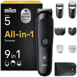 Regolabarba Braun All-in-One Series 5 AIO5540 con 9 accessori