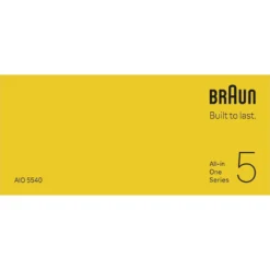 Regolabarba Braun All-in-One Series 5 AIO5540 con 9 accessori