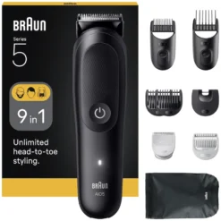 Regolabarba Braun All-in-One Series 5 AIO5540 con 9 accessori