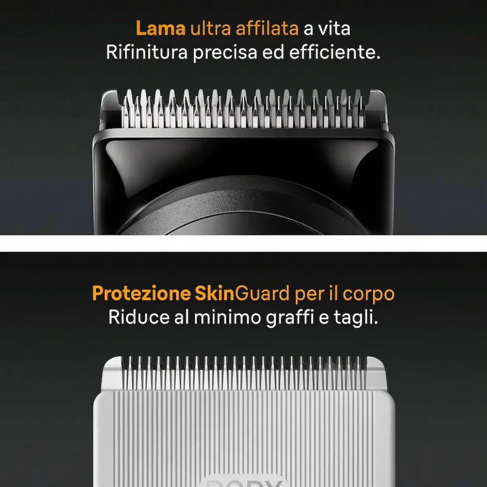 Regolabarba Braun All-in-One Series 5 AIO5540 con 9 accessori