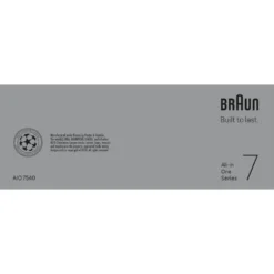 Regolabarba Braun All-in-One Series 7 AIO7540 con ProBlade e AutoSense