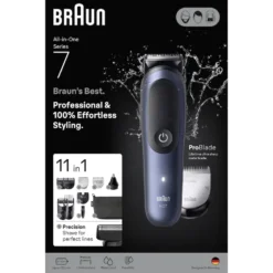 Regolabarba Braun All-in-One Series 7 AIO7540 con ProBlade e AutoSense