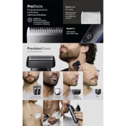 Regolabarba Braun All-in-One Series 7 AIO7540 con ProBlade e AutoSense