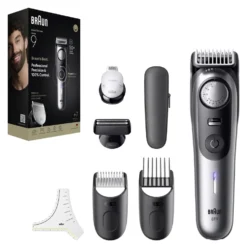 Regolabarba Braun BT9520 SERIES 9 Beard Trimmer Silver e Black