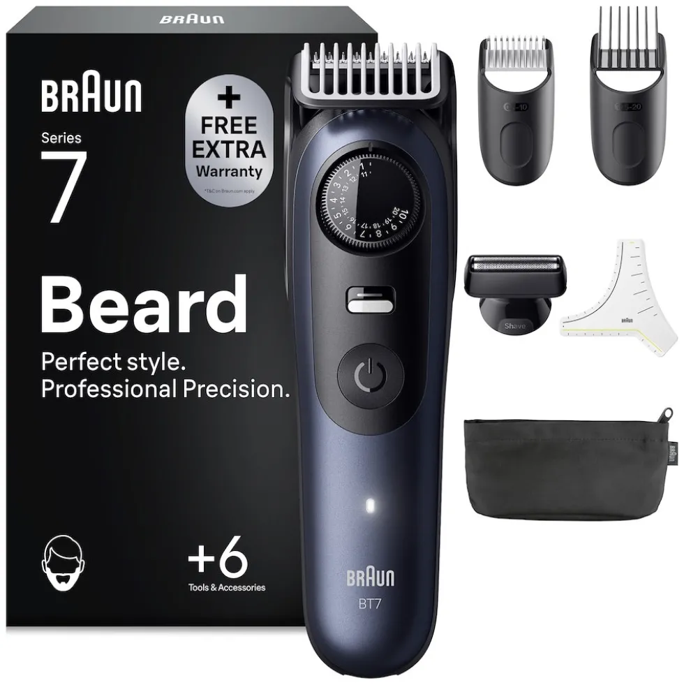 Regolabarba Braun Series 7 BT7520 con tecnologia AutoSense