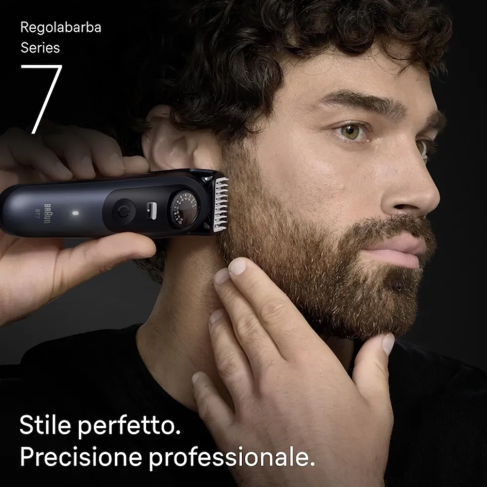 Regolabarba Braun Series 7 BT7520 con tecnologia AutoSense