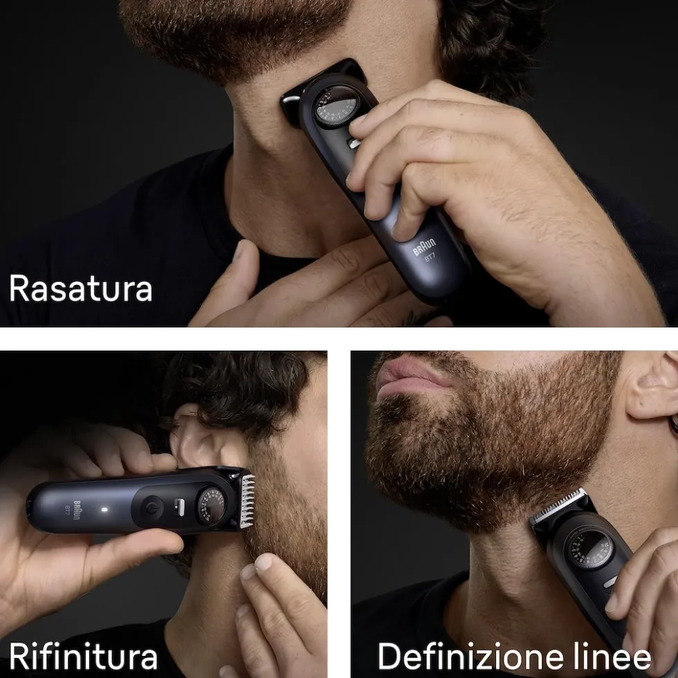 Regolabarba Braun Series 7 BT7520 con tecnologia AutoSense