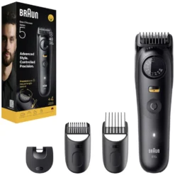 Regolabarba Braun Series 5 BT5520 con 40 lunghezze e 120 min autonomia