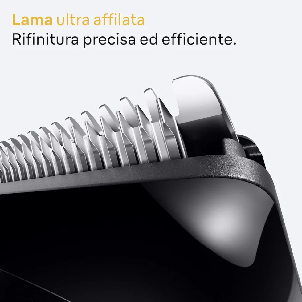 Regolabarba Braun Series 5 BT5520 con 40 lunghezze e 120 min autonomia