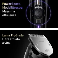 Regolabarba Braun Series 9 BT9520 con 52 lunghezze e lama ProBlade