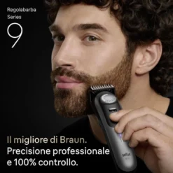 Regolabarba Braun Series 9 BT9520 con 52 lunghezze e lama ProBlade