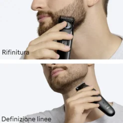 Regolabarba Braun Series 3 BT3520 con 40 lunghezze e 50 min di autonomia