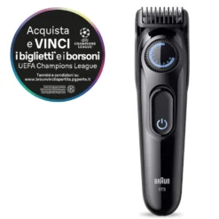 Regolabarba Braun Series 3 BT3520 con 40 lunghezze e 50 min di autonomia