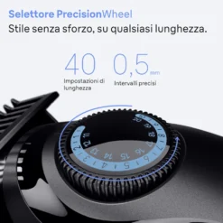 Regolabarba Braun Series 3 BT3520 con 40 lunghezze e 50 min di autonomia