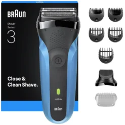 Regolabarba Braun Series 3 310BT Wet&Dry autonomia 30 min