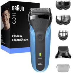 Regolabarba Braun Series 3 310BT Wet&Dry autonomia 30 min