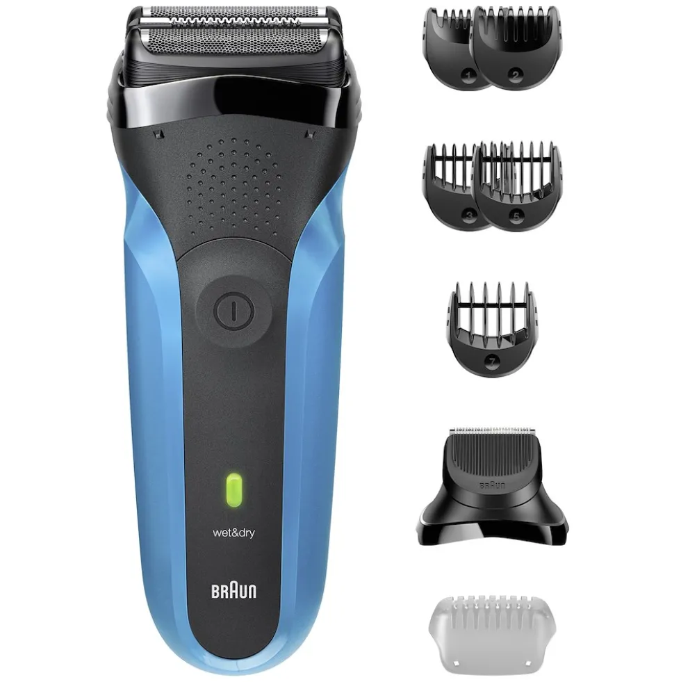 Regolabarba Braun Series 3 310BT Wet&Dry autonomia 30 min