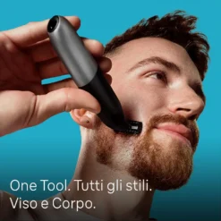 Regolabarba e rasoio elettrico Braun Series XT5100 viso e corpo
