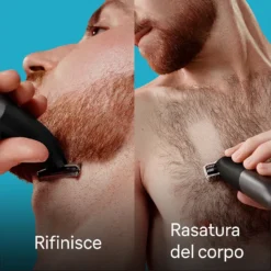 Regolabarba e rasoio elettrico Braun Series XT5100 viso e corpo