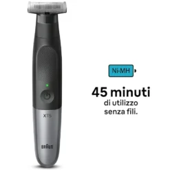 Regolabarba e rasoio elettrico Braun Series XT5100 viso e corpo