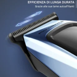 Regolabarba Rowenta TN1851 con lame in carbonio effetto diamante