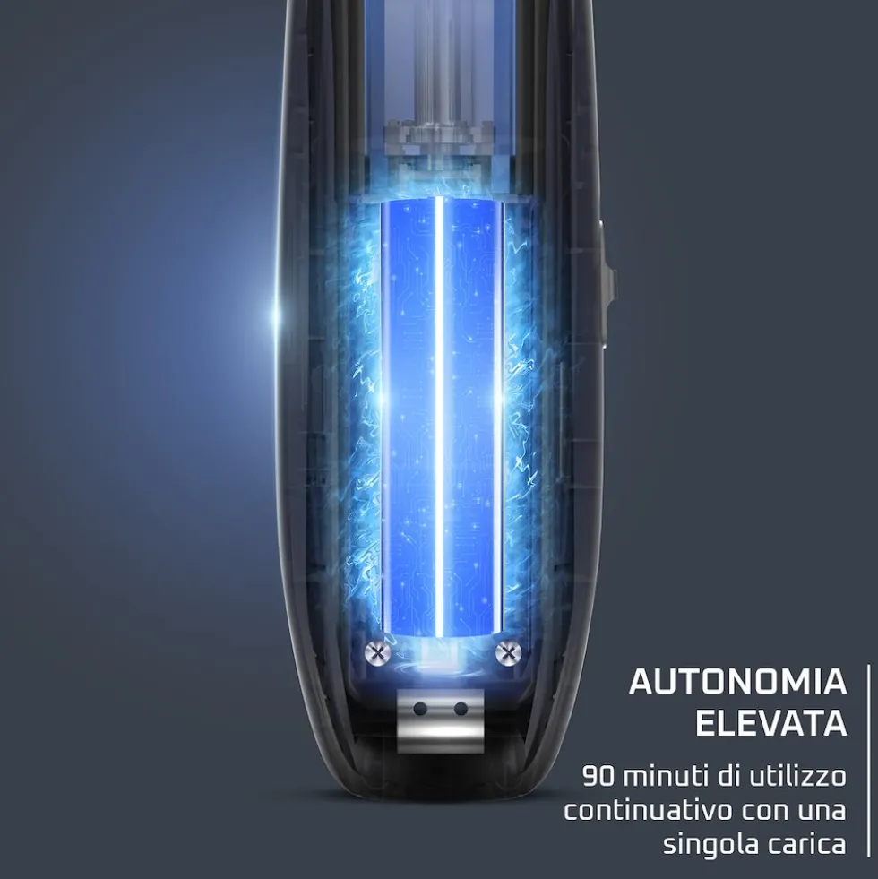 Regolabarba Rowenta TN1851 con lame in carbonio effetto diamante