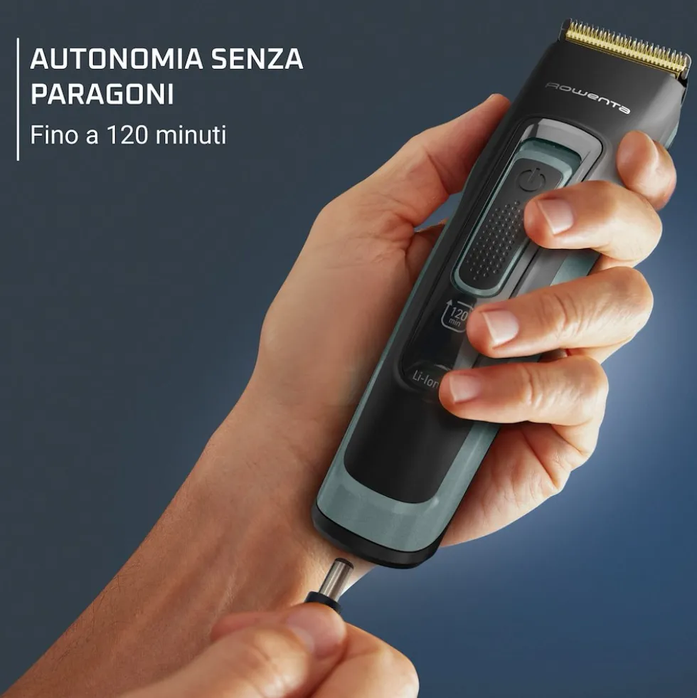 Regolabarba Rowenta TN5224 con lame in titanio e 29 altezze di taglio