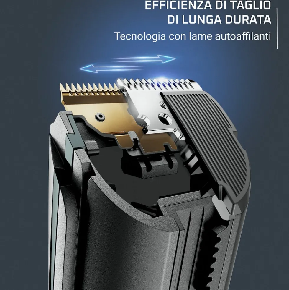 Regolabarba Rowenta TN5224 con lame in titanio e 29 altezze di taglio