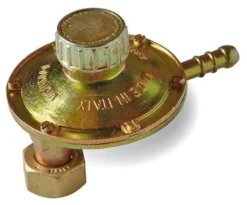 Regolatore pressione gas Idro Bric K0336 a squadra per bombole GPL Tro