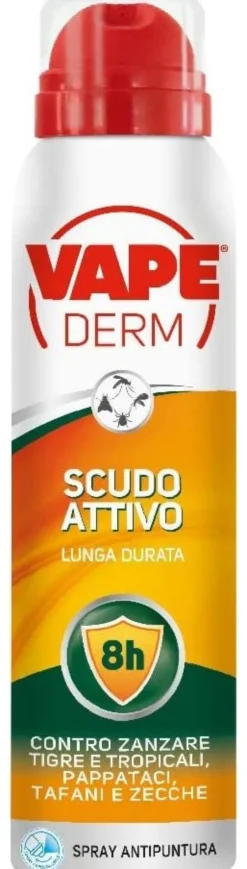 Repellente insetti Vape GA2155000 Derm Scudo Attivo