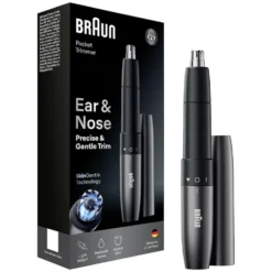 Rifinitore naso e orecchie Braun EN20 con doppia lama lavabile