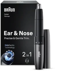 Rifinitore naso e orecchie Braun EN20 con doppia lama lavabile