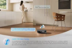 Robot aspirapolvere e lavapavimenti Ecovacs Deebot T90 Pro Omni con lavaggio automatico